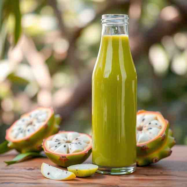 Jamaican Soursop Juice - Healthy Refreshing Drink